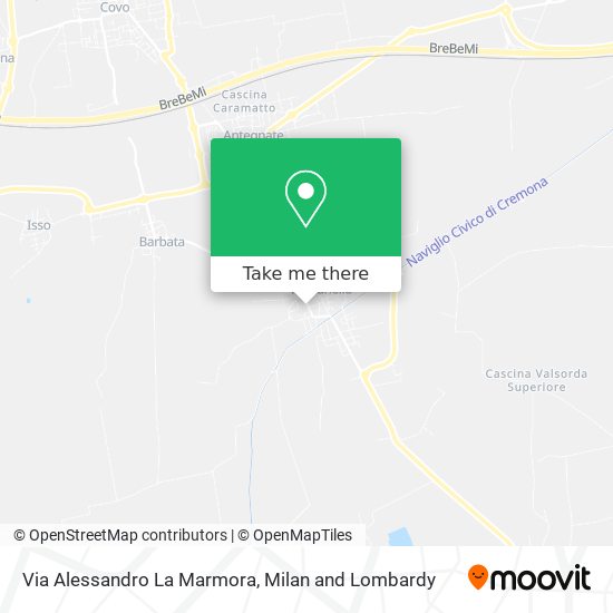Via Alessandro La Marmora map