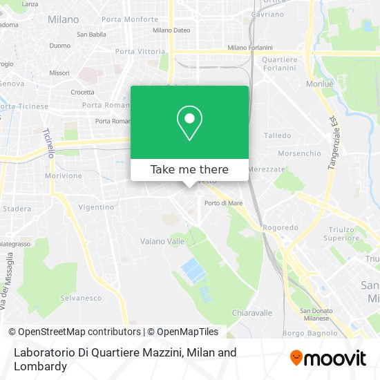 Laboratorio Di Quartiere Mazzini map