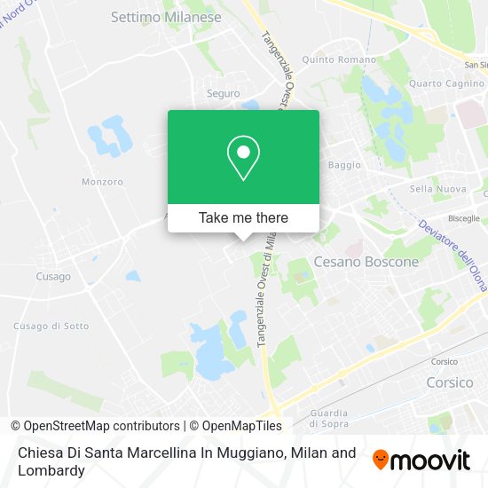 Chiesa Di Santa Marcellina In Muggiano map