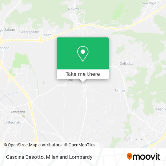 Cascina Casotto map