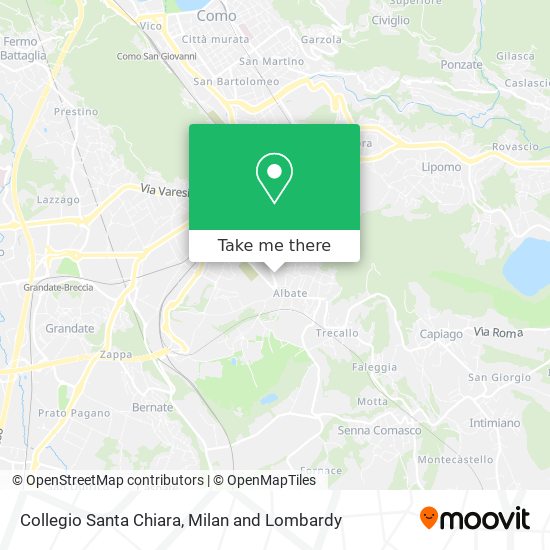 Collegio Santa Chiara map