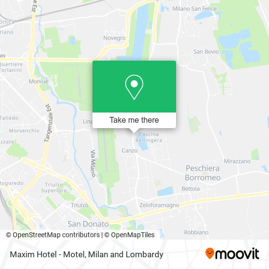 Maxim Hotel - Motel map
