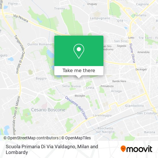 Scuola Primaria Di Via Valdagno map