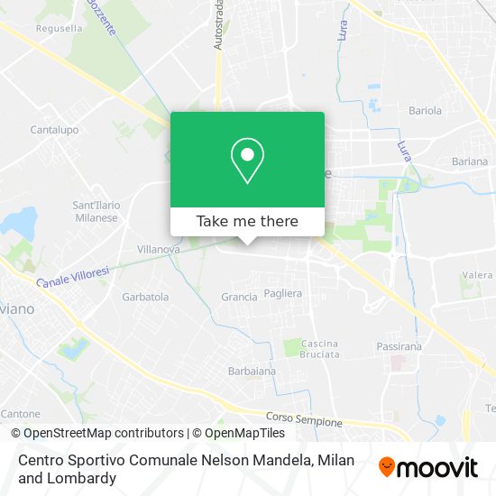 Centro Sportivo Comunale Nelson Mandela map
