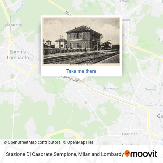 Stazione Di Casorate Sempione map
