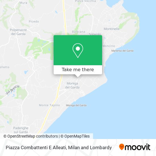 Piazza Combattenti E Alleati map