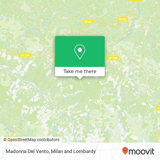 Madonna Del Vento map
