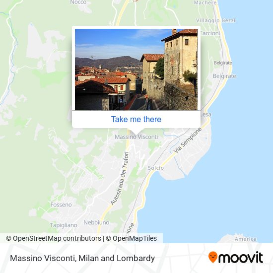Massino Visconti map