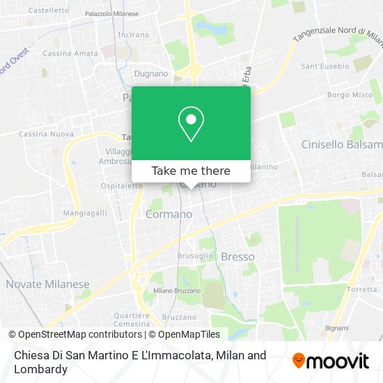 Chiesa Di San Martino E L'Immacolata map
