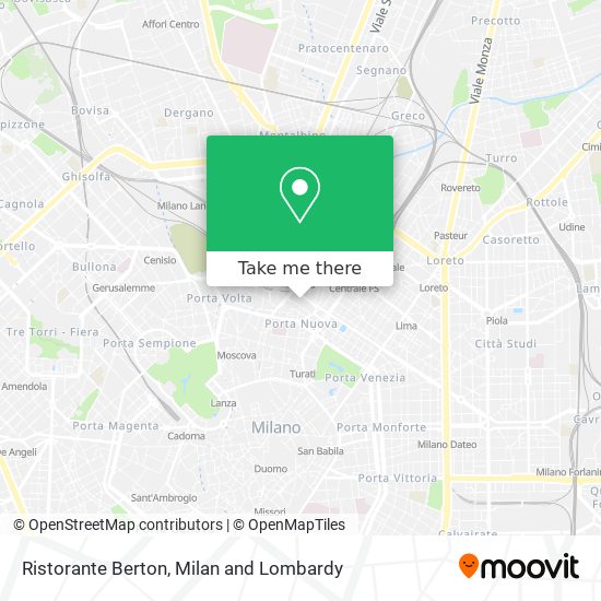 Ristorante Berton map
