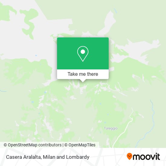 Casera Aralalta map