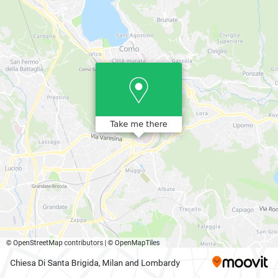 Chiesa Di Santa Brigida map