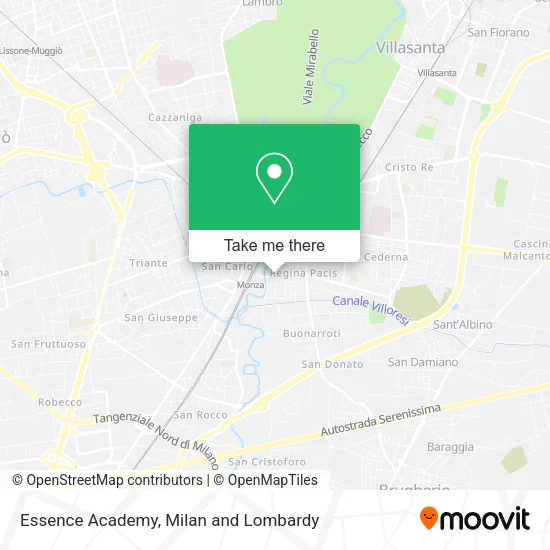 Essence Academy map