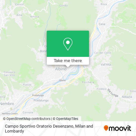 Campo Sportivo Oratorio Desenzano map