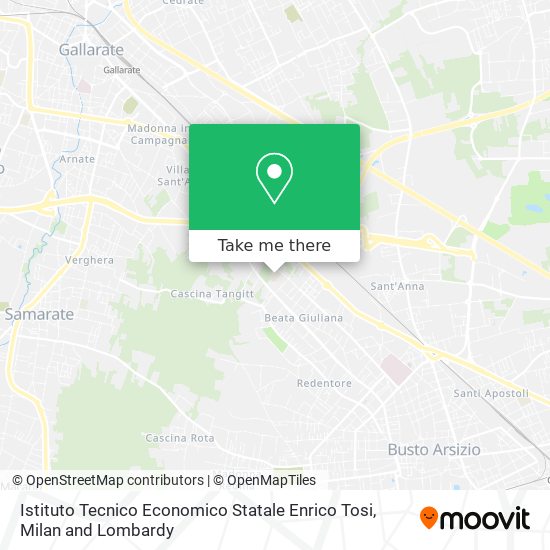 Istituto Tecnico Economico Statale Enrico Tosi map