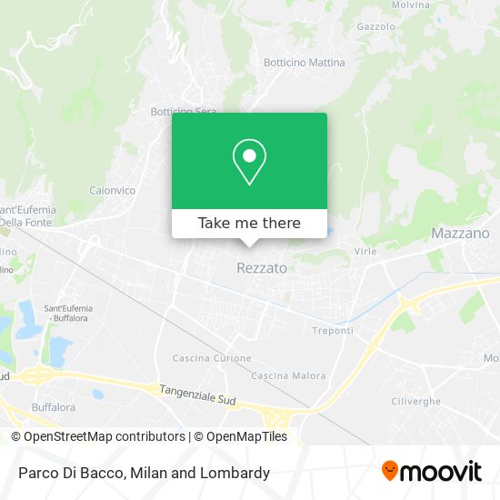 Parco Di Bacco map