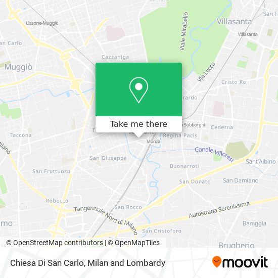 Chiesa Di San Carlo map