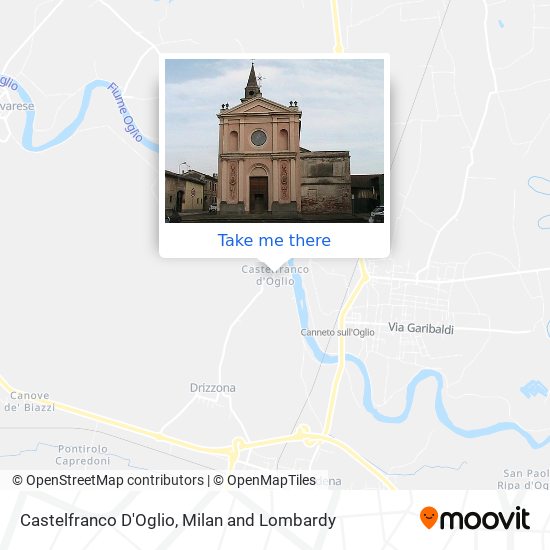 Castelfranco D'Oglio map