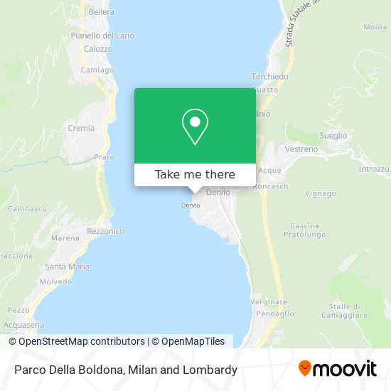 Parco Della Boldona map