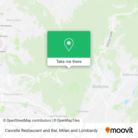 Cavrelle Restaurant and Bar map