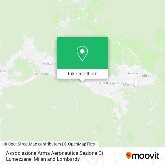 Associazione Arma Aeronautica Sezione Di Lumezzane map