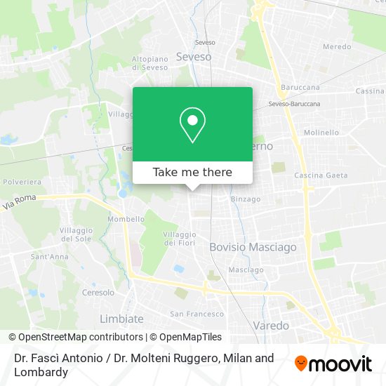 Dr. Fascì Antonio / Dr. Molteni Ruggero map