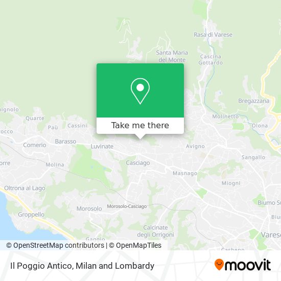 Il Poggio Antico map