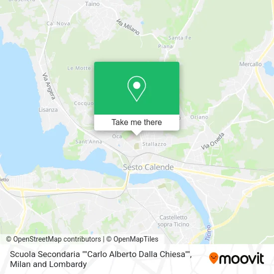 Scuola Secondaria ""Carlo Alberto Dalla Chiesa"" map