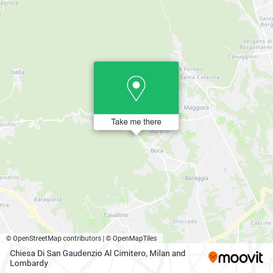 Chiesa Di San Gaudenzio Al Cimitero map