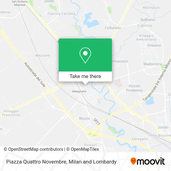 Piazza Quattro Novembre map