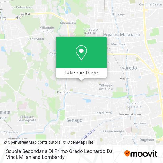 Scuola Secondaria Di Primo Grado Leonardo Da Vinci map