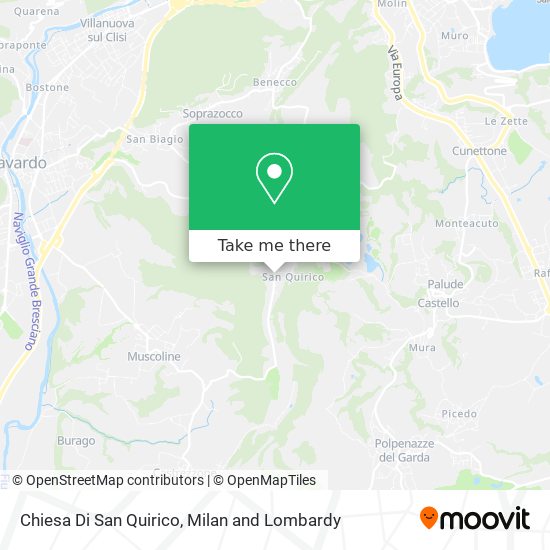 Chiesa Di San Quirico map