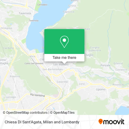 Chiesa Di Sant'Agata map