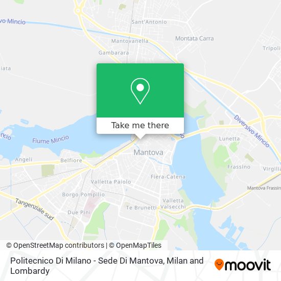 Politecnico Di Milano - Sede Di Mantova map