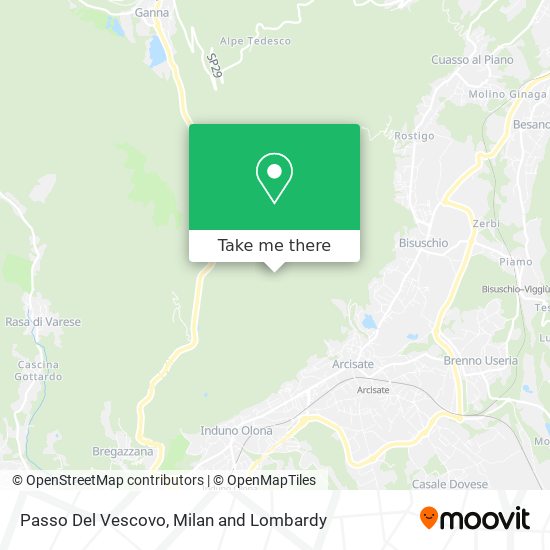 Passo Del Vescovo map