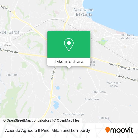 Azienda Agricola Il Pino map