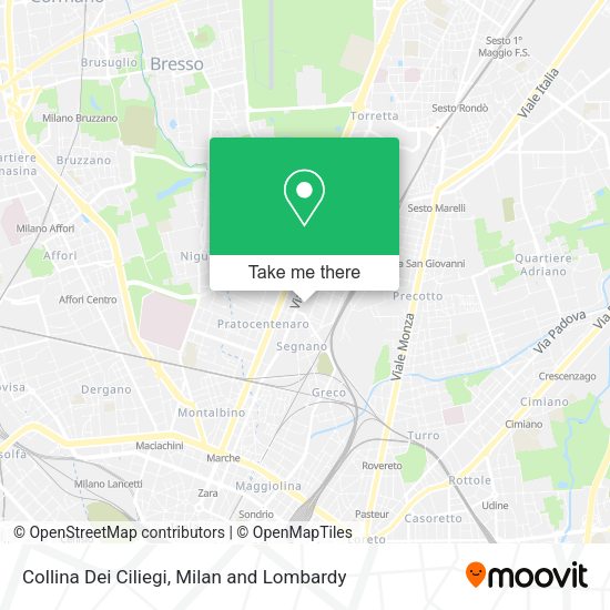 Collina Dei Ciliegi map