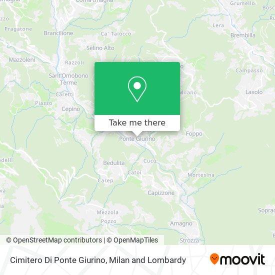Cimitero Di Ponte Giurino map