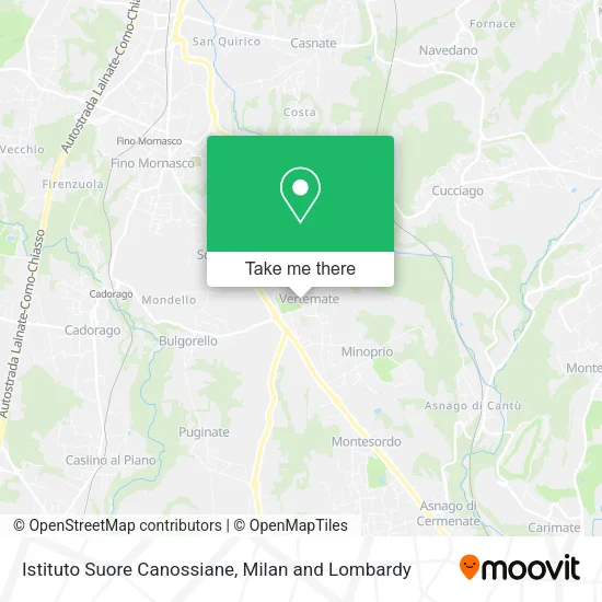 Istituto Suore Canossiane map