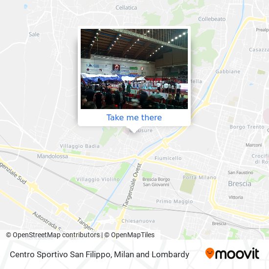 Centro Sportivo San Filippo map