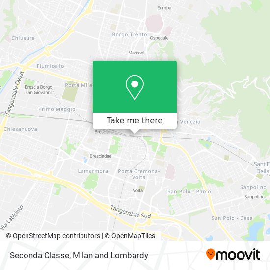 Seconda Classe map