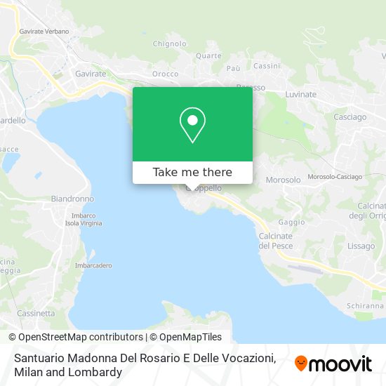 Santuario Madonna Del Rosario E Delle Vocazioni map