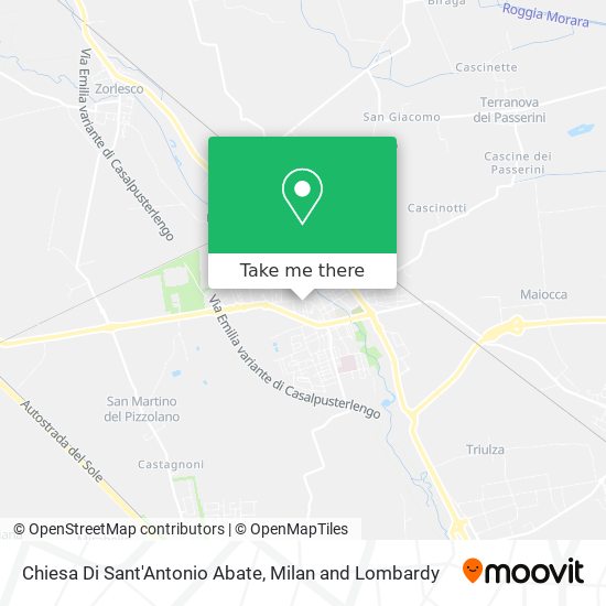 Chiesa Di Sant'Antonio Abate map
