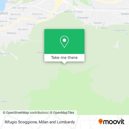 Rifugio Scoggione map