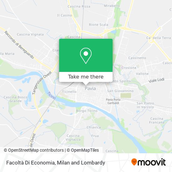 Facoltà Di Economia map