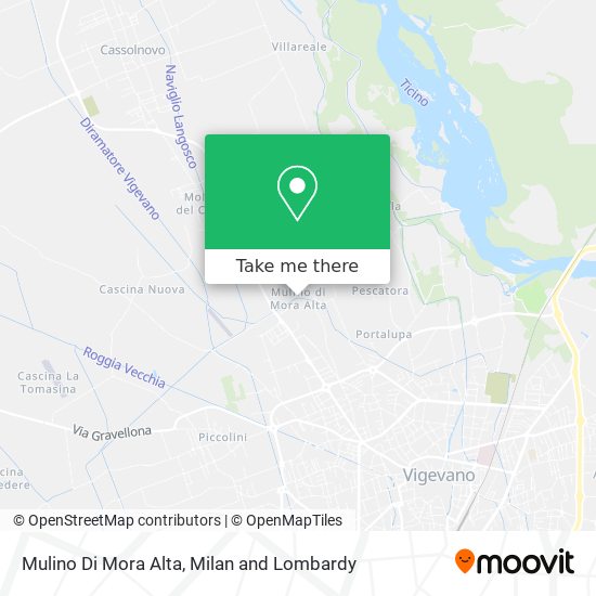 Mulino Di Mora Alta map