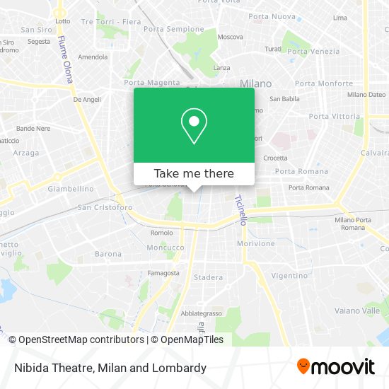 Nibida Theatre map