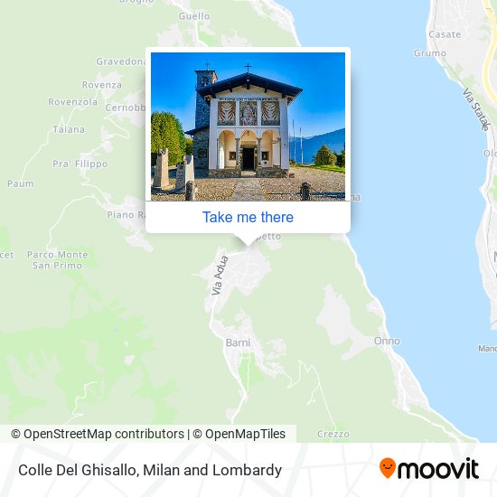 Colle Del Ghisallo map