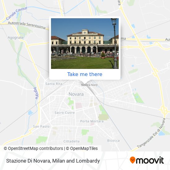 Stazione Di Novara map