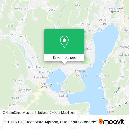 Museo Del Cioccolato Alprose map